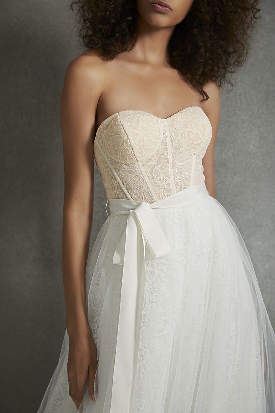 Dutch Lace Corset Wedding Dress