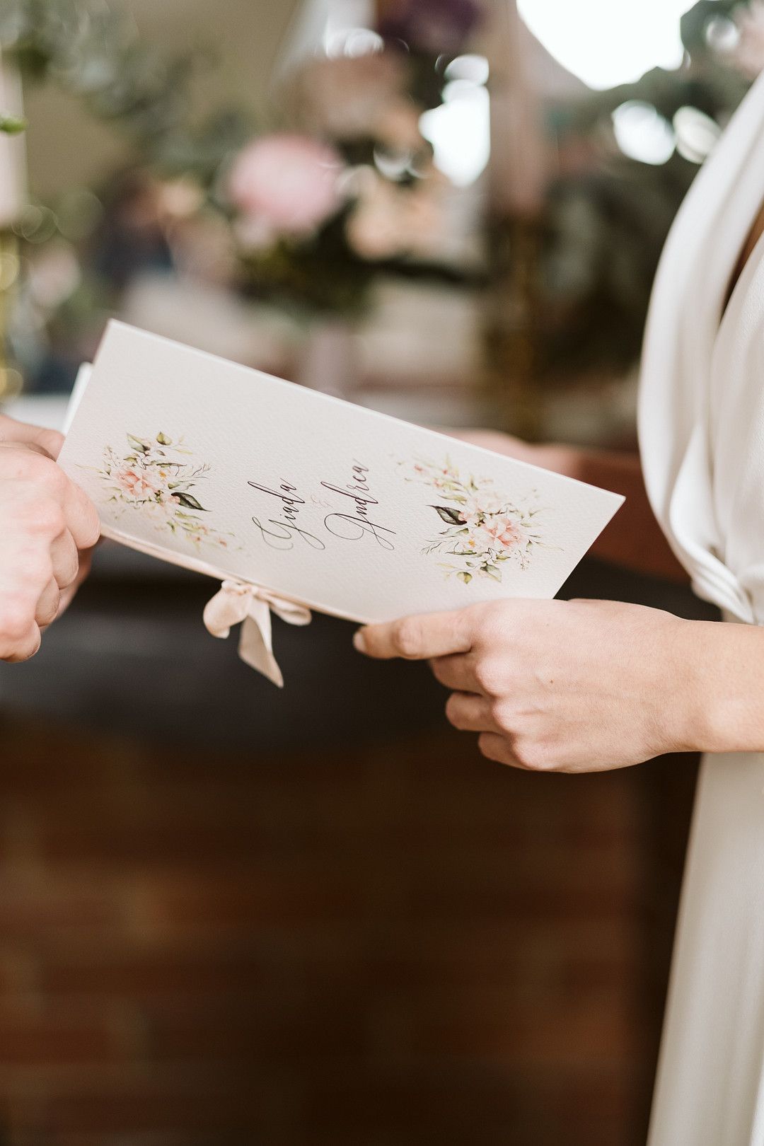 bride vows book