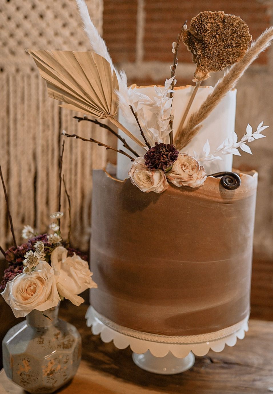 southwest boho wedding cake