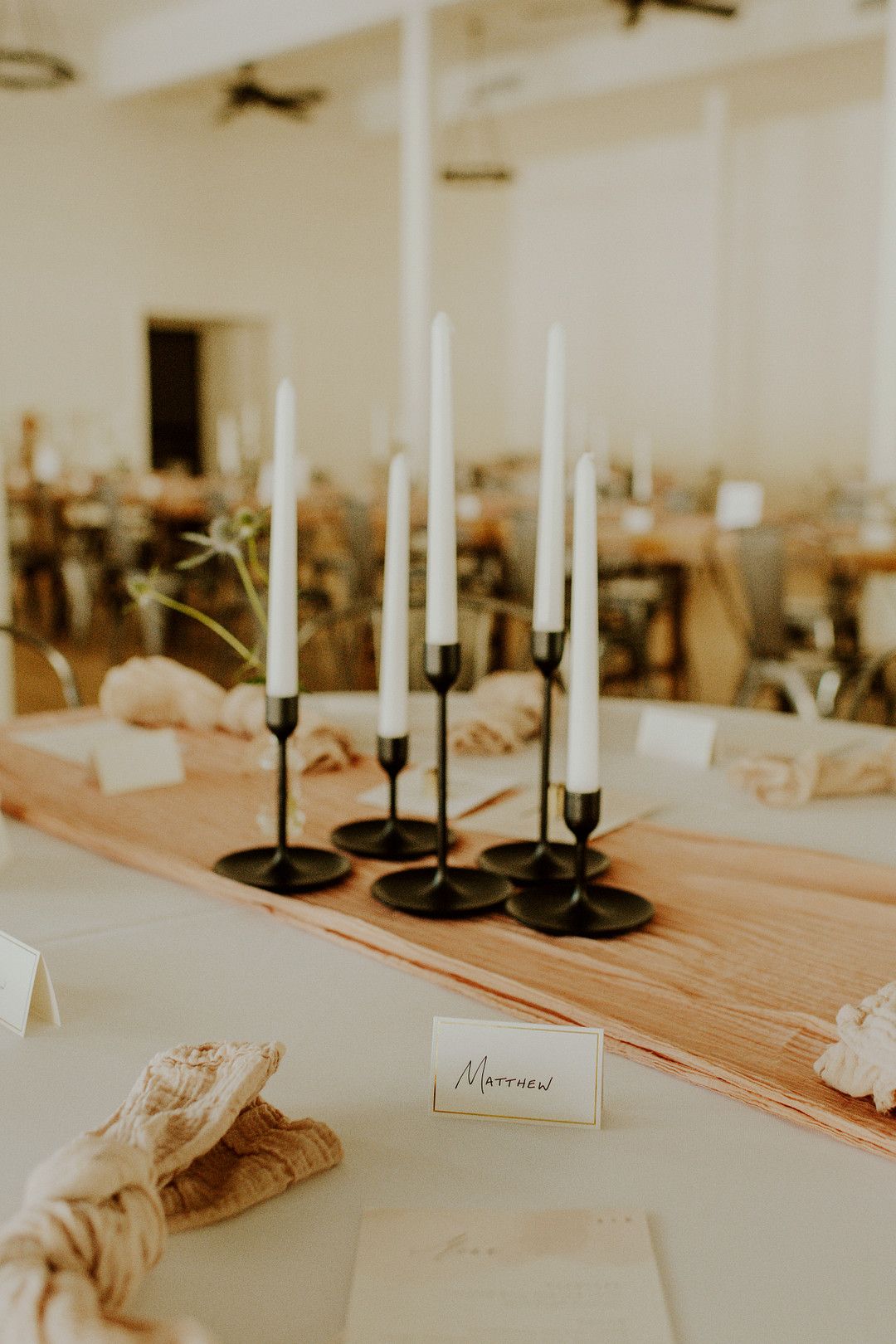 rustic farm wedding table decor