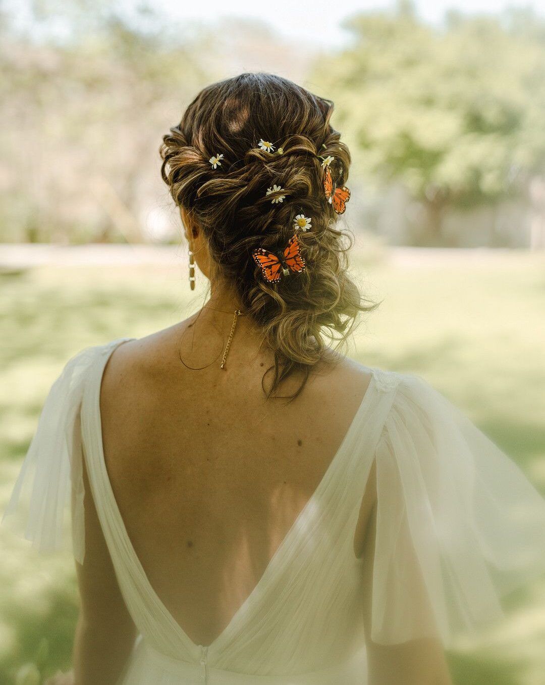 bohemian wedding hairstyle