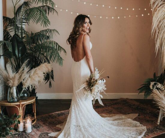 Lauren Conrad wedding dress details + shows off her house.