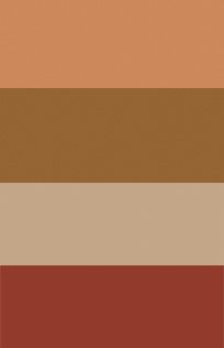 sunset toned bridesmaid dress color palette for fall 2022